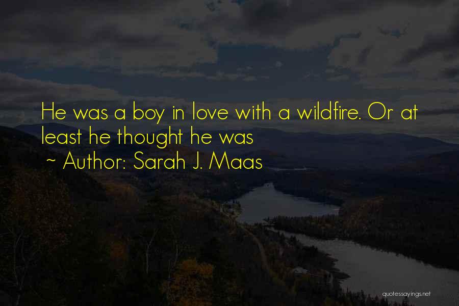 Wildfire Quotes By Sarah J. Maas