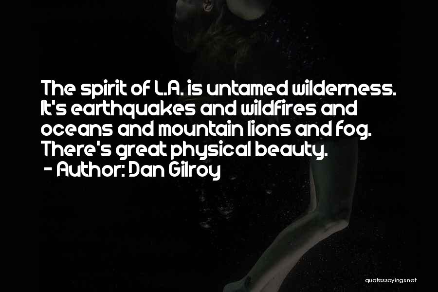 Wildfires Quotes By Dan Gilroy