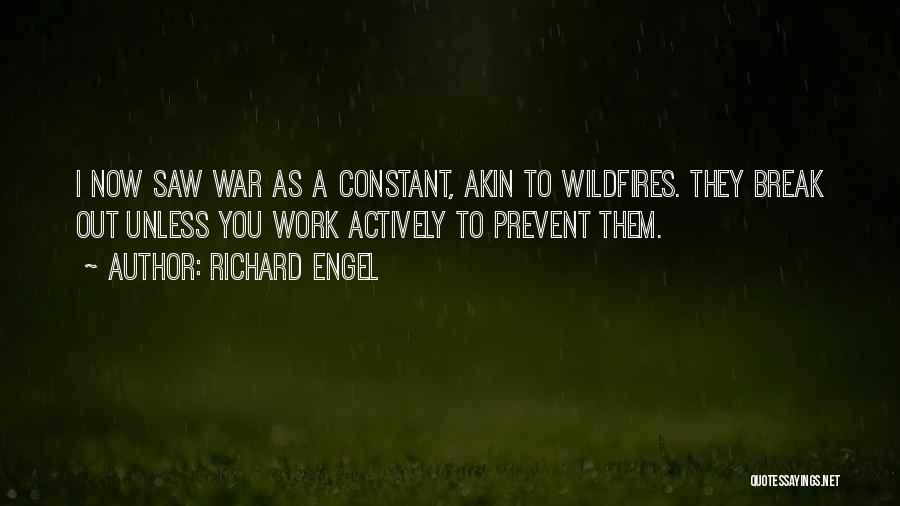 Wildfires Quotes By Richard Engel