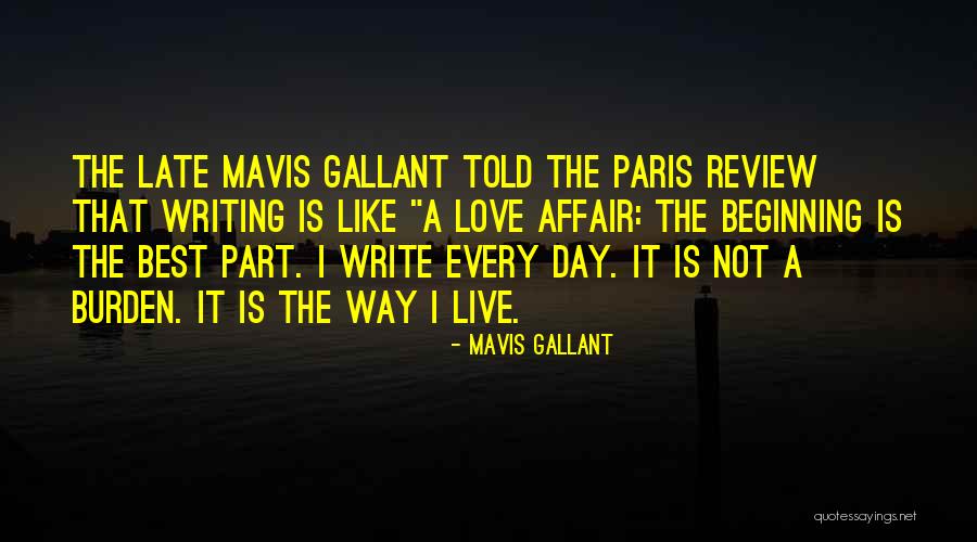 Wildhorn Capital Quotes By Mavis Gallant Wildhorn Capital Quotes By Mavis Gallant