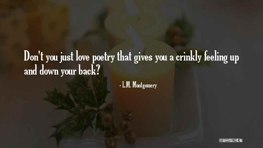 Wildstorm Card Quotes By L.M. Montgomery Wildstorm Card Quotes By L.M. Montgomery