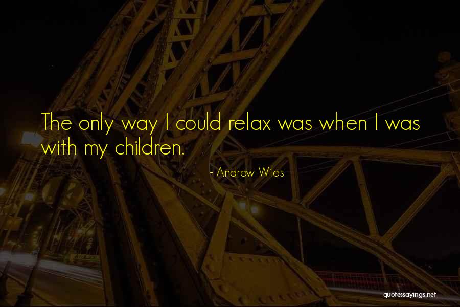 Wiles Quotes By Andrew Wiles