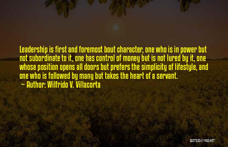Wilfrido V. Villacorta Quotes 1786153