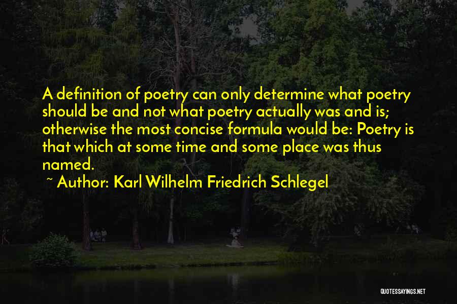 Wilhelm Quotes By Karl Wilhelm Friedrich Schlegel