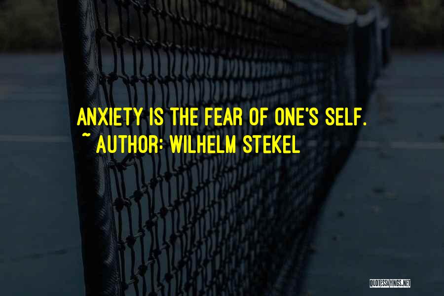 Wilhelm Stekel Quotes 100628