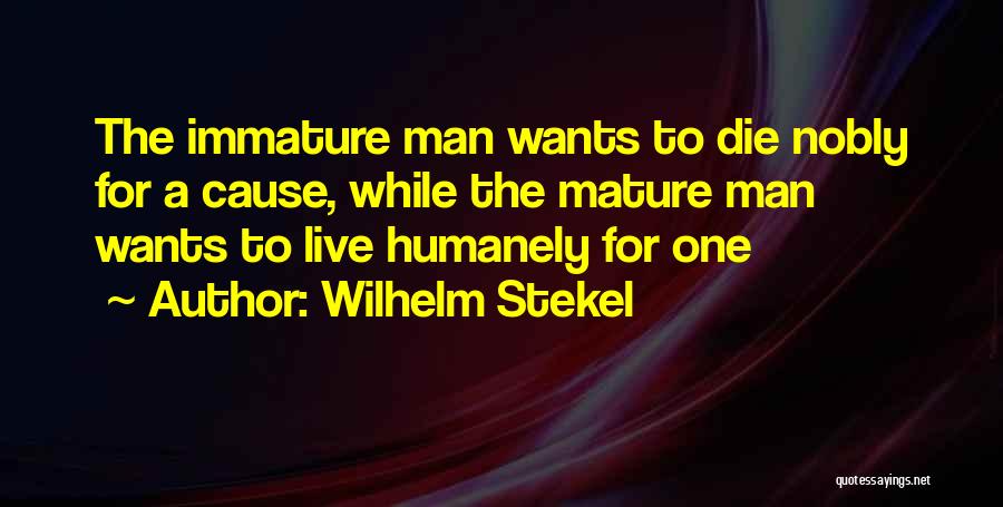 Wilhelm Stekel Quotes 1082414