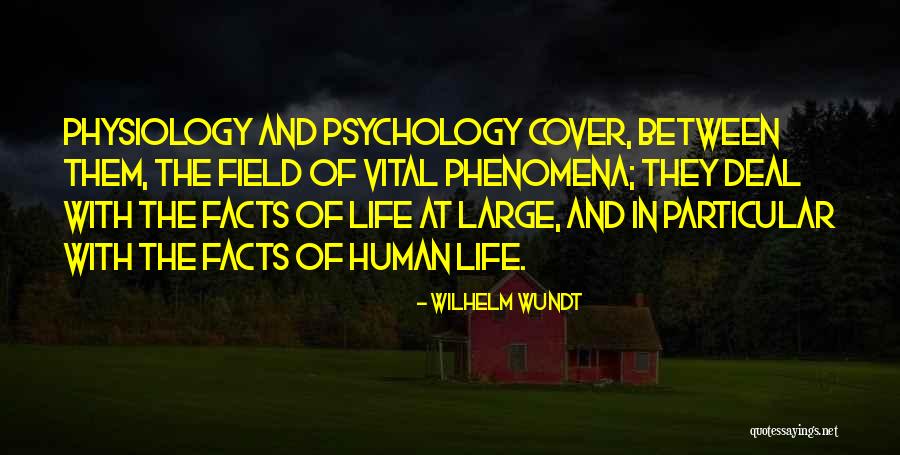 Wilhelm Wundt Quotes 183411