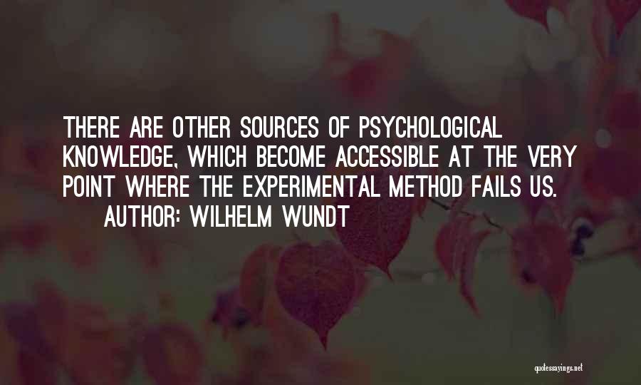 Wilhelm Wundt Quotes 710076