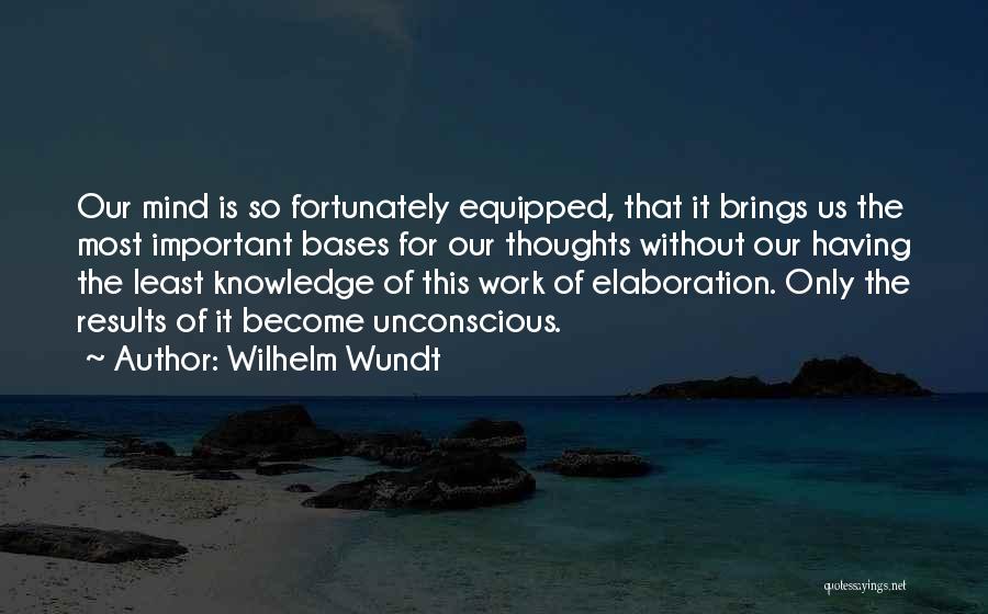 Wilhelm Wundt Quotes 861570