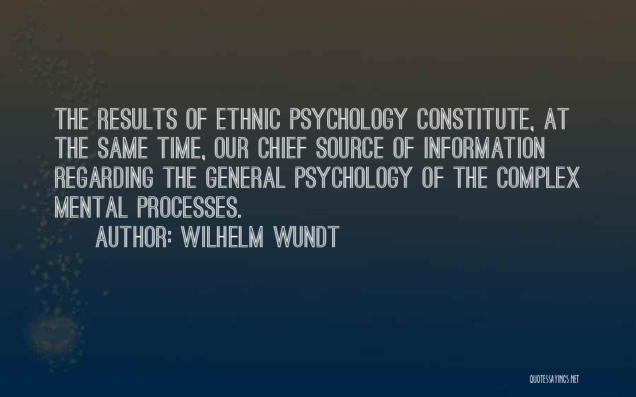 Wilhelm Wundt Quotes 946654