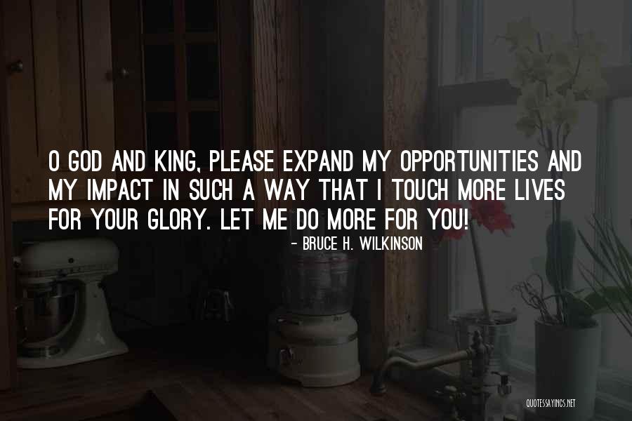 Wilkinson Quotes By Bruce H. Wilkinson Wilkinson Quotes By Bruce H. Wilkinson