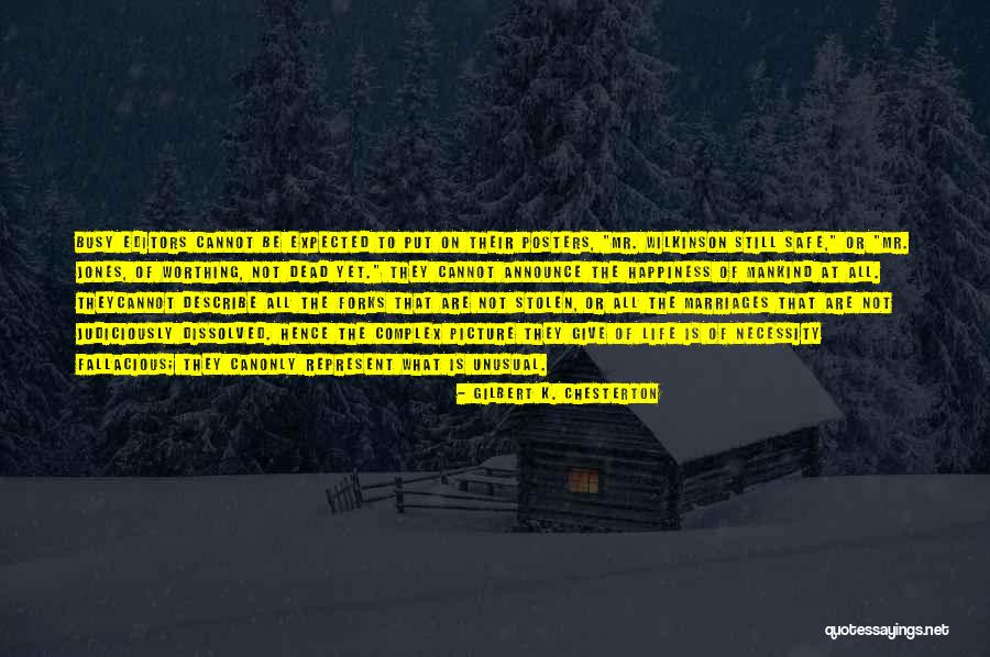 Wilkinson Quotes By Gilbert K. Chesterton Wilkinson Quotes By Gilbert K. Chesterton