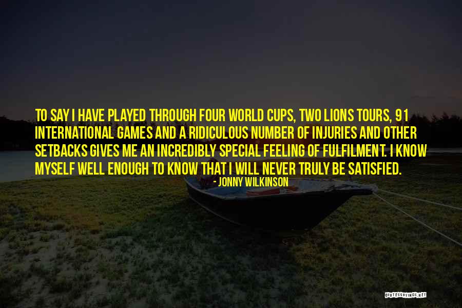 Wilkinson Quotes By Jonny Wilkinson Wilkinson Quotes By Jonny Wilkinson