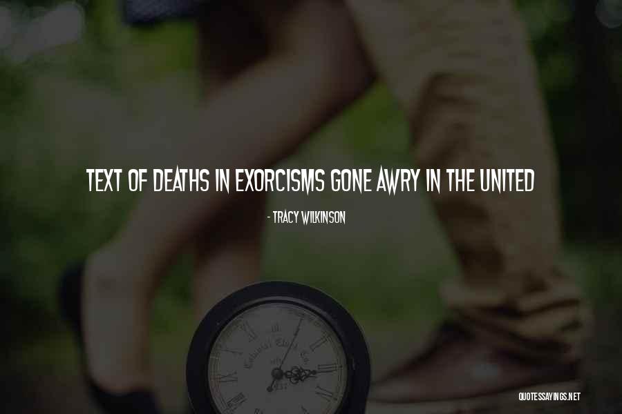 Wilkinson Quotes By Tracy Wilkinson Wilkinson Quotes By Tracy Wilkinson