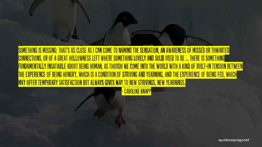 Will Always Be Missed Quotes By Caroline Knapp Will Always Be Missed Quotes By Caroline Knapp