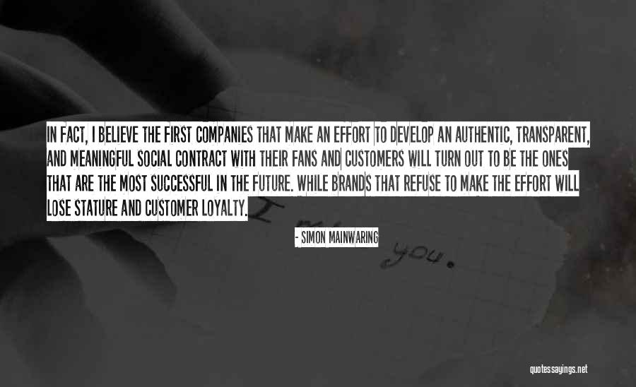 Will Be Successful Quotes By Simon Mainwaring Will Be Successful Quotes By Simon Mainwaring