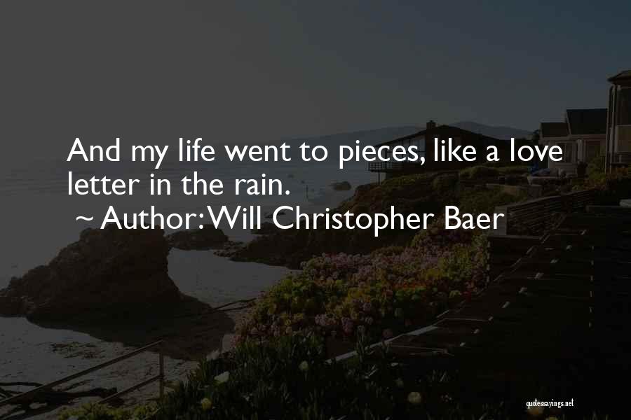 Will Christopher Baer Quotes 2137817