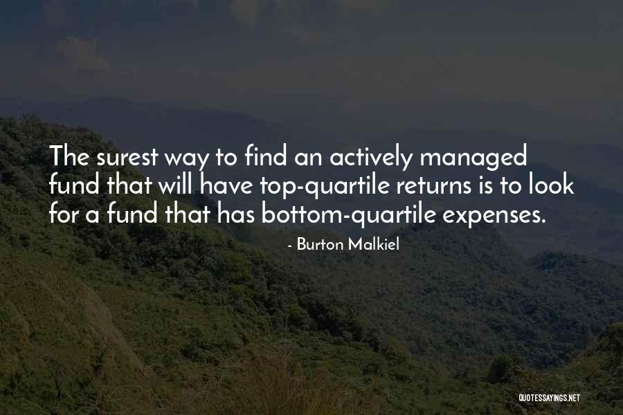 Will Find A Way Quotes By Burton Malkiel