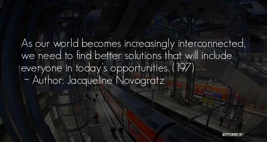 Will Find Better Quotes By Jacqueline Novogratz