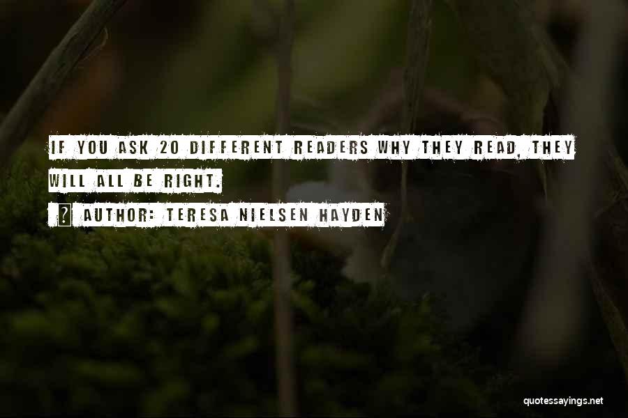 Will Hayden Quotes By Teresa Nielsen Hayden