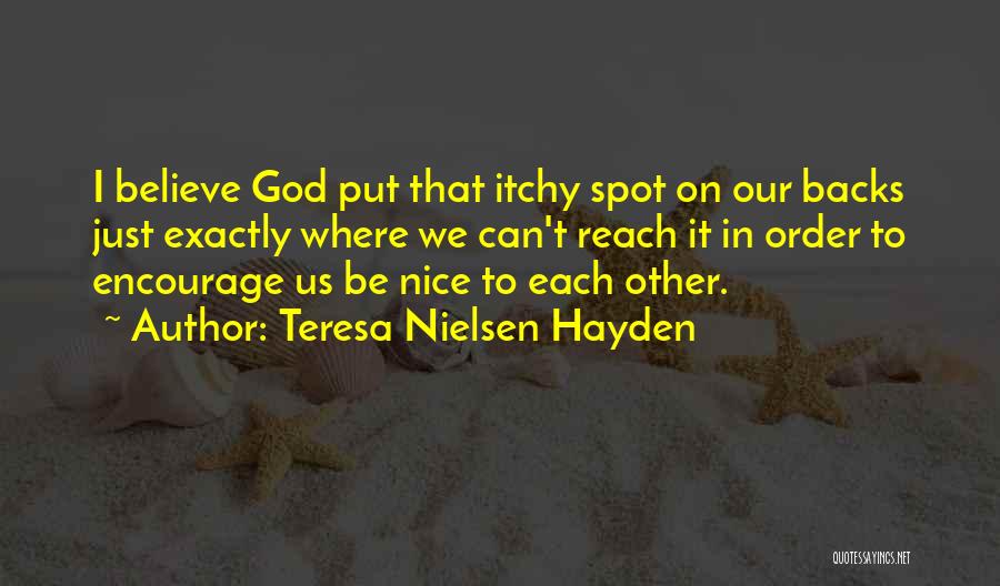 Will Hayden Quotes By Teresa Nielsen Hayden