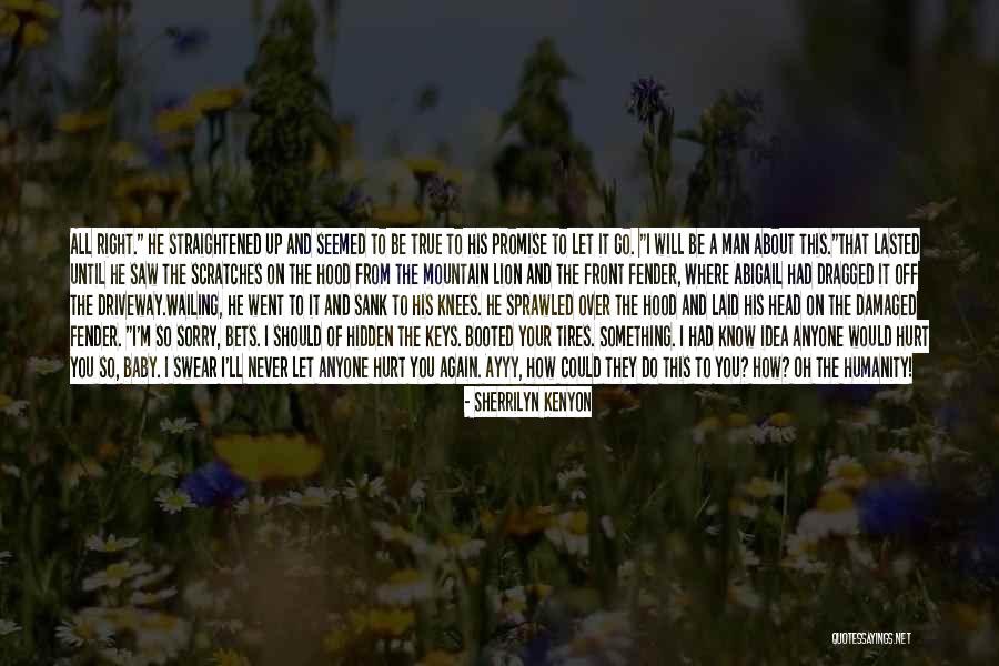 Will Never Hurt You Quotes By Sherrilyn Kenyon Will Never Hurt You Quotes By Sherrilyn Kenyon