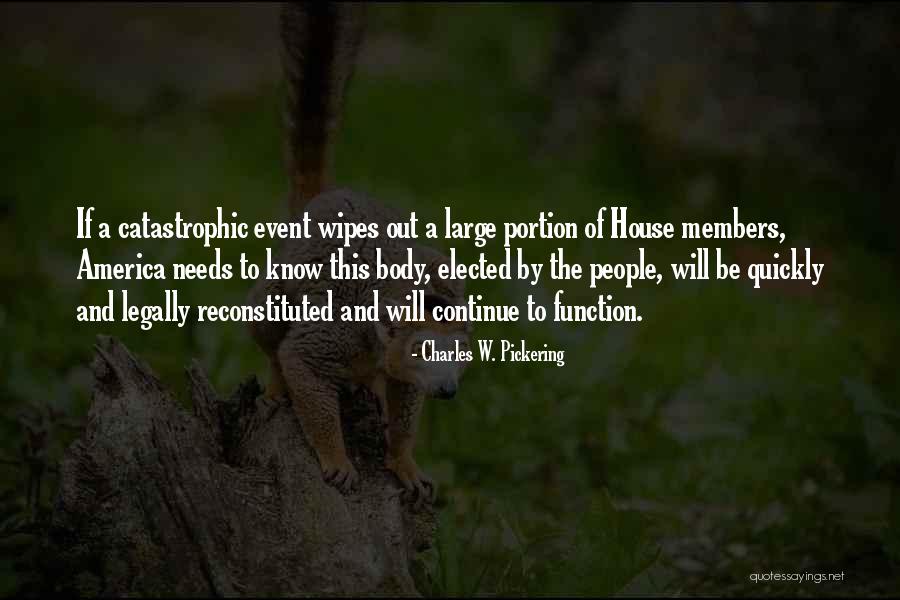 Will Pickering Quotes By Charles W. Pickering Will Pickering Quotes By Charles W. Pickering