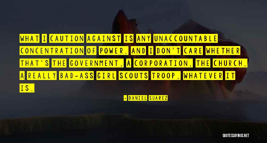 Will Power And Concentration Quotes By Daniel Suarez