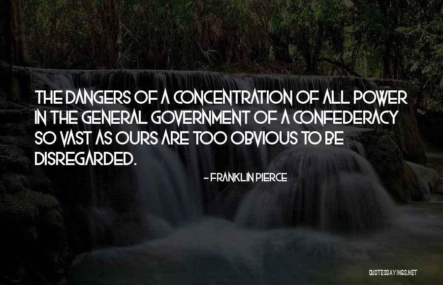 Will Power And Concentration Quotes By Franklin Pierce