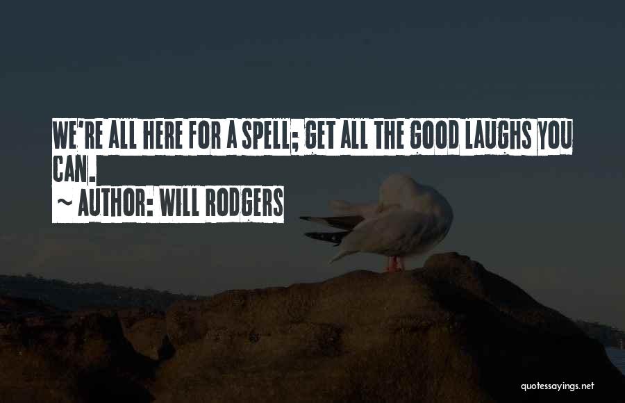 Will Rodgers Quotes 1310847