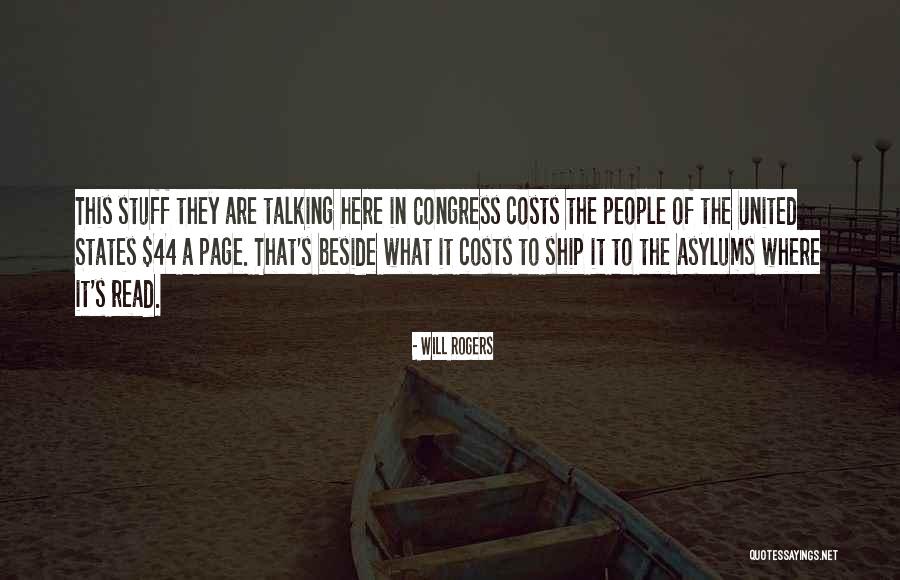 Will Rogers Congress Quotes By Will Rogers Will Rogers Congress Quotes By Will Rogers