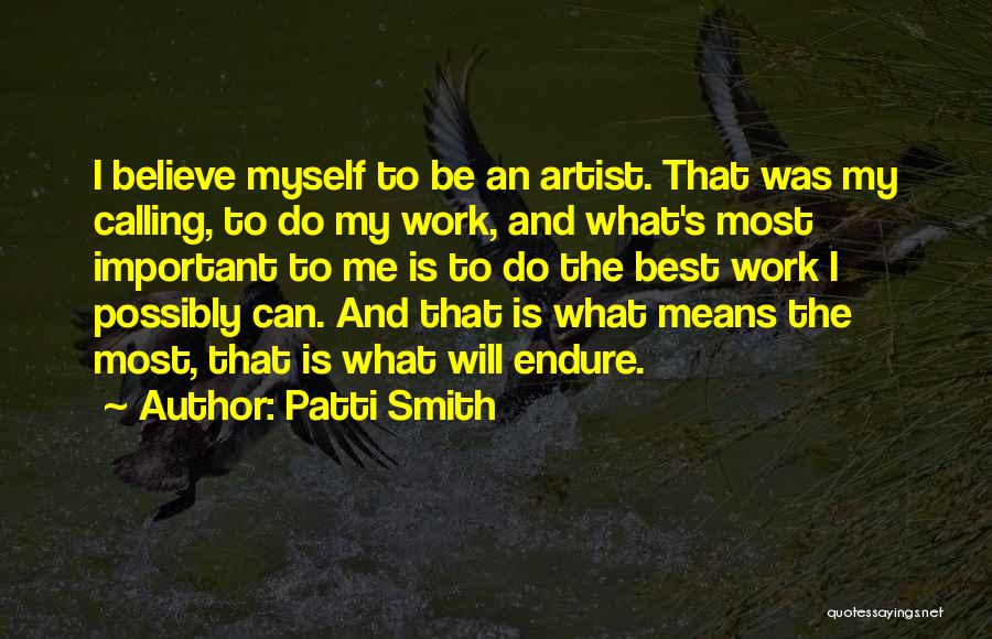 Will Smith Believe Quotes By Patti Smith