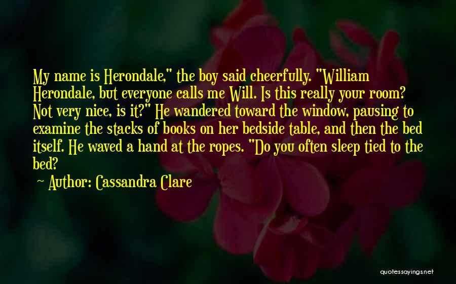 Will Stacks Quotes By Cassandra Clare