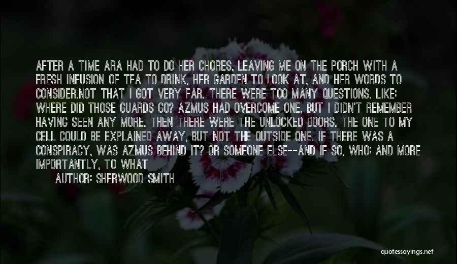 Will To Move On Quotes By Sherwood Smith