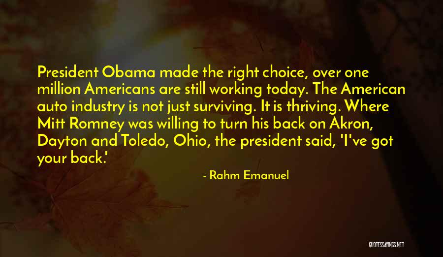 Will Toledo Quotes By Rahm Emanuel Will Toledo Quotes By Rahm Emanuel