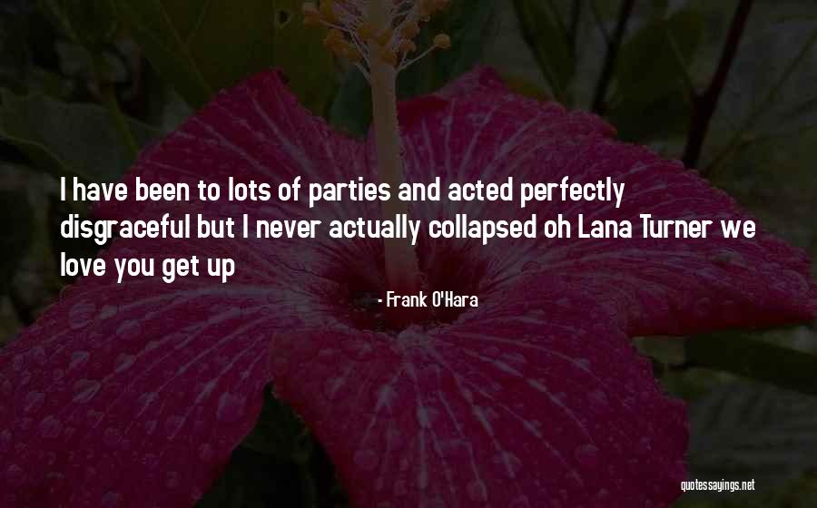 Will Turner Love Quotes By Frank O'Hara