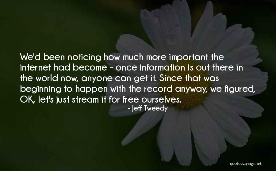 Will Tweedy Quotes By Jeff Tweedy