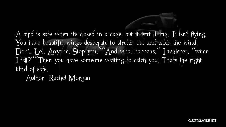 Will U Catch Me When I Fall Quotes By Rachel Morgan