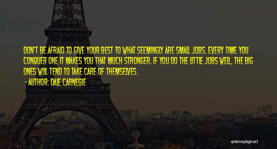 Will You Care Quotes By Dale Carnegie