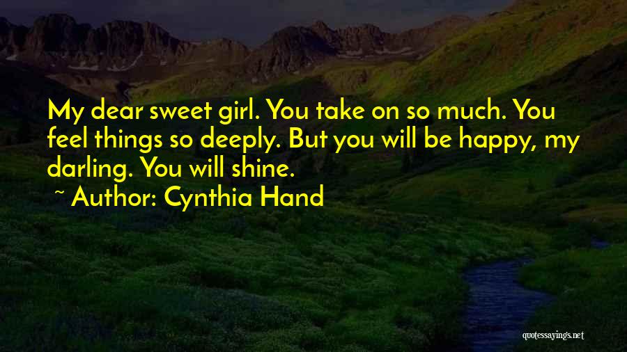 Will You Take My Hand Quotes By Cynthia Hand