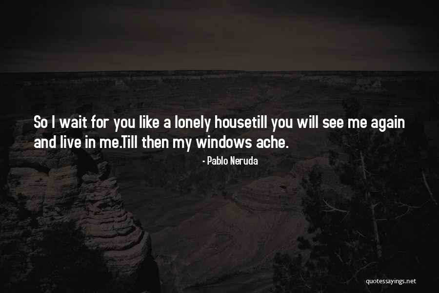 Will You Wait For Me Quotes By Pablo Neruda Will You Wait For Me Quotes By Pablo Neruda