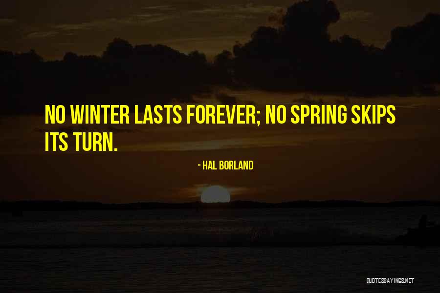 Willard Hewitt Quotes By Hal Borland