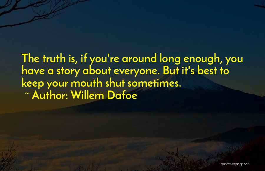 Willem Dafoe Quotes 282548