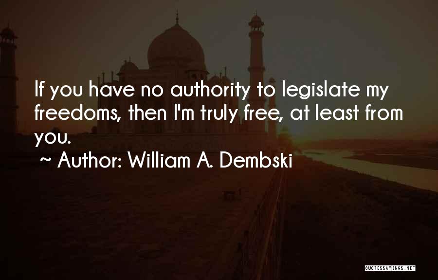 William A. Dembski Quotes 1907613