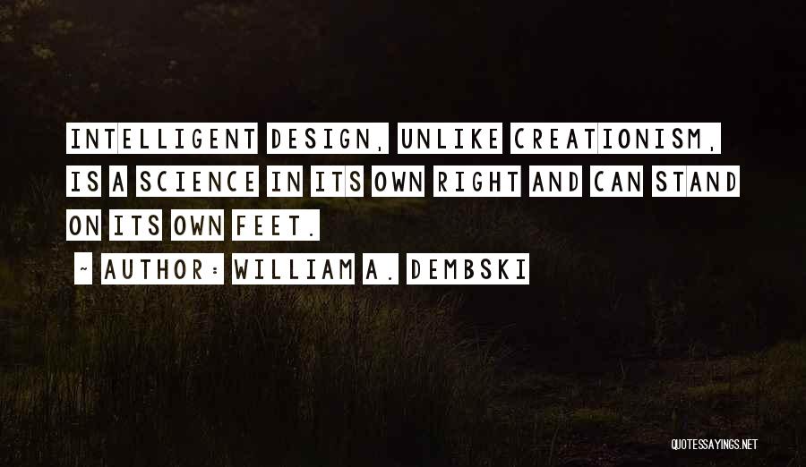 William A. Dembski Quotes 318983