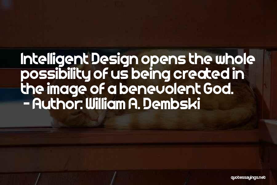 William A. Dembski Quotes 718575