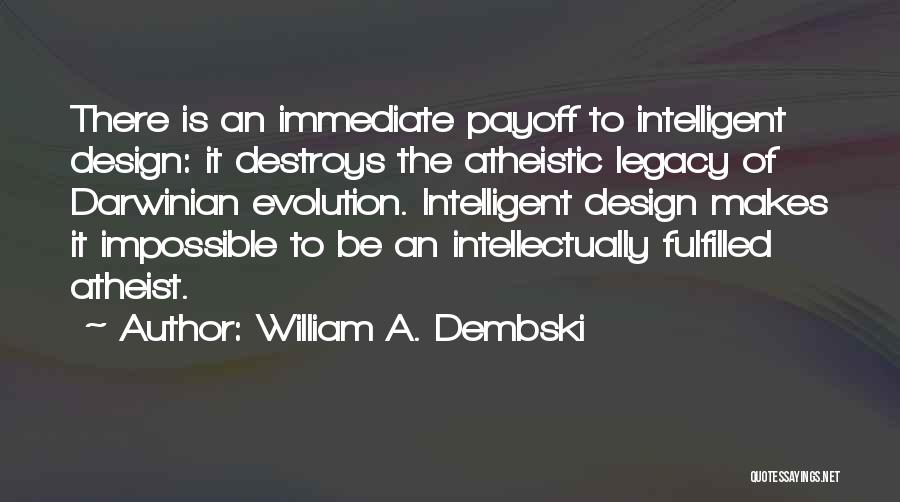 William A. Dembski Quotes 935497