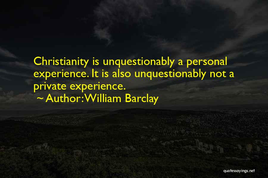 William Barclay Quotes 680984