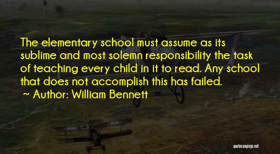 William Bennett Quotes 847194
