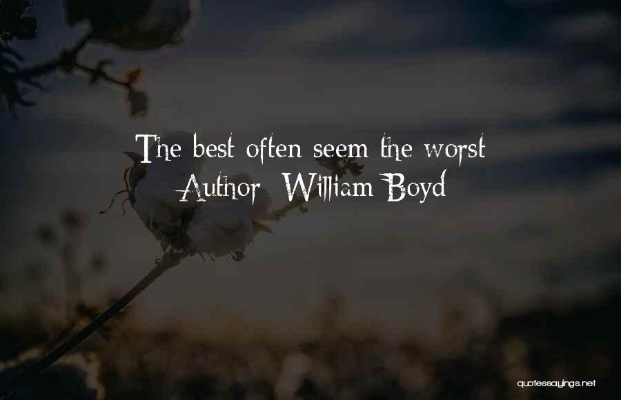 William Boyd Quotes 204159